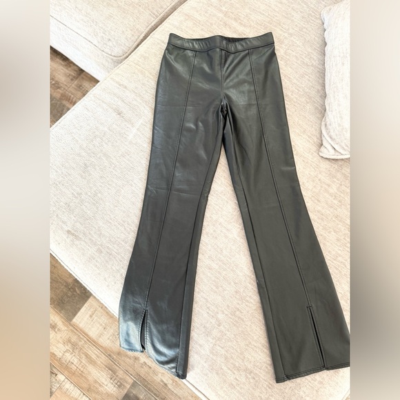 abercrombie kids Other - Abercrombie Kids Faux Leather Black Pants